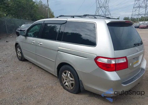 2005 Honda Odyssey Ex-L from USA, damaged, VIN 5FNRL38605B424618